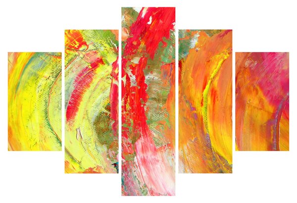 Absztrakció kép - festmény (150x105 cm)