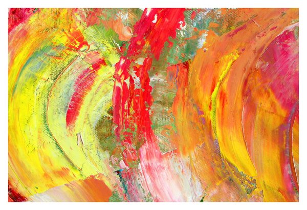 Absztrakció kép - festmény (90x60 cm)