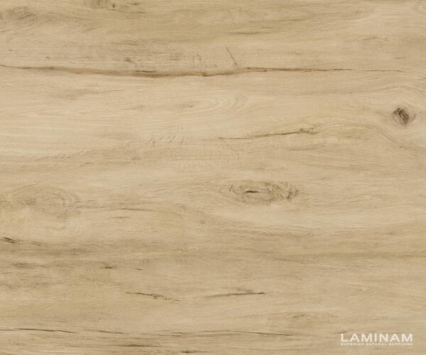 DELIFE Étkezőasztal Edge hajóformájú 200-300x120 cm Laminam® Sabbia kerámia tölgyszínű Spider laposacél rozsdamentes acél grafit kihúzható