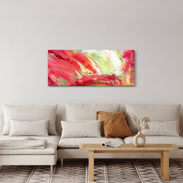 Absztrakció kép - festmény (120x50 cm)