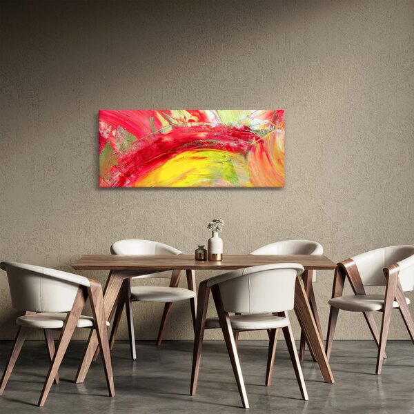 Absztrakció kép - festmény (120x50 cm)