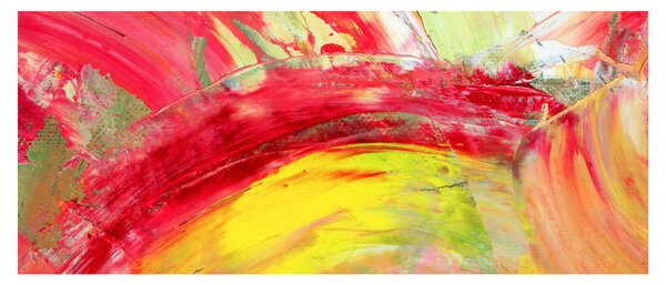 Absztrakció kép - festmény (120x50 cm)