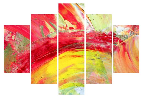 Absztrakció kép - festmény (150x105 cm)