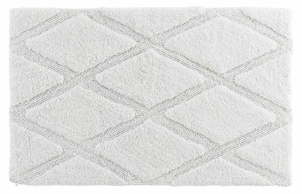 Fehér fürdőszobai kilépő 50x80 cm Thais – douceur d'intérieur