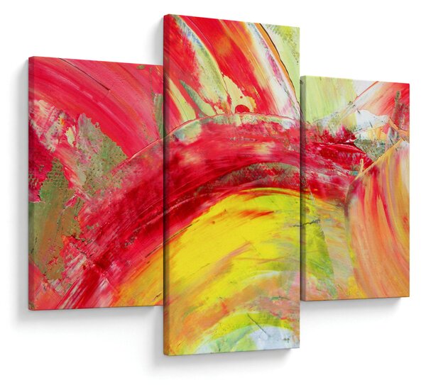 Absztrakció kép - festmény (90x60 cm)