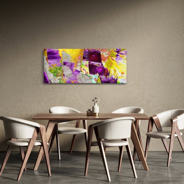 Absztrakció kép - festmény (120x50 cm)