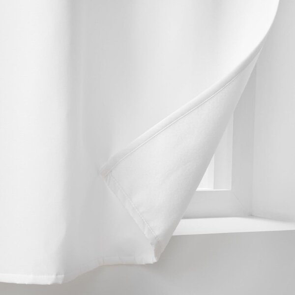 Fehér mikroszálas termo függöny 135x180 cm Micropolar – douceur d'intérieur