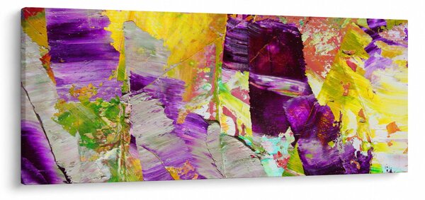 Absztrakció kép - festmény (120x50 cm)