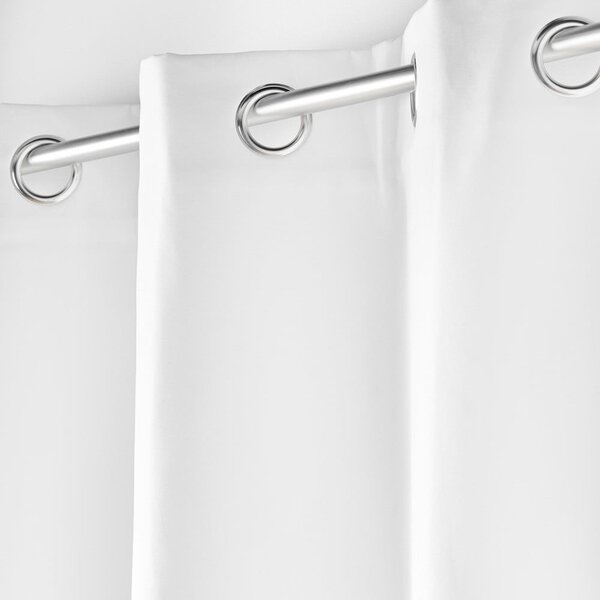 Fehér mikroszálas termo függöny 135x180 cm Micropolar – douceur d'intérieur