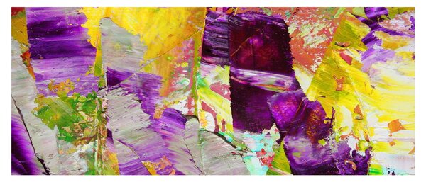 Absztrakció kép - festmény (120x50 cm)