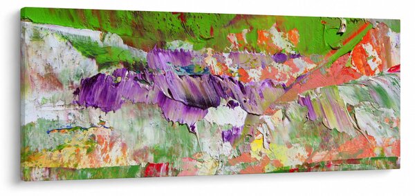 Absztrakció kép - festmény (120x50 cm)