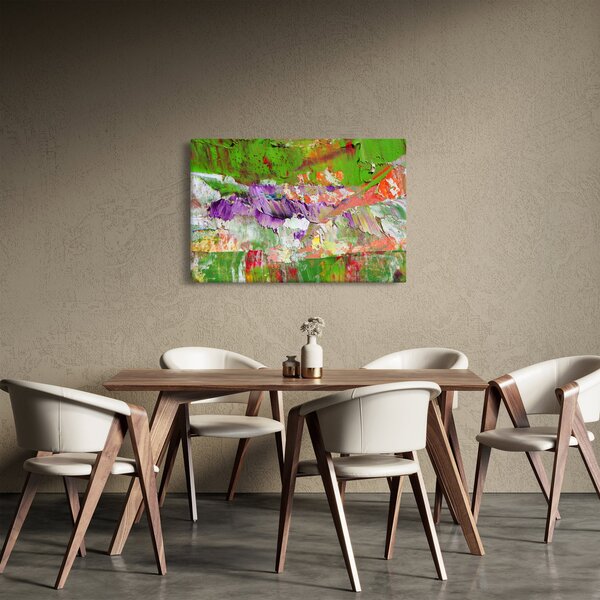 Absztrakció kép - festmény (90x60 cm)