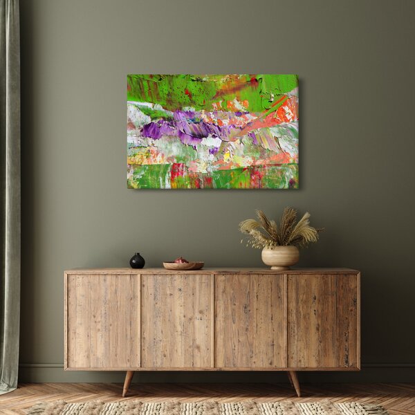 Absztrakció kép - festmény (90x60 cm)