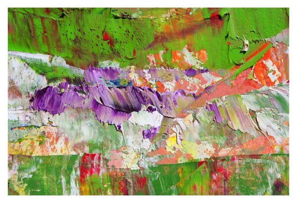Absztrakció kép - festmény (90x60 cm)