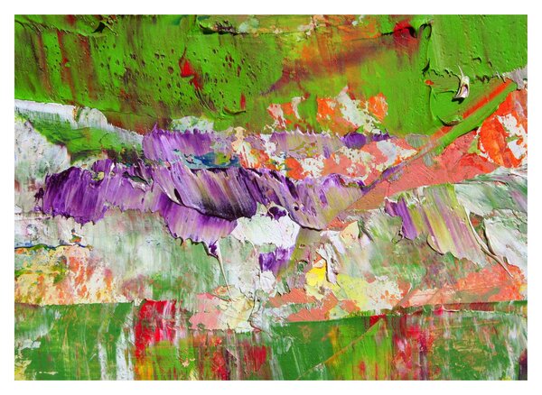 Absztrakció kép - festmény (70x50 cm)