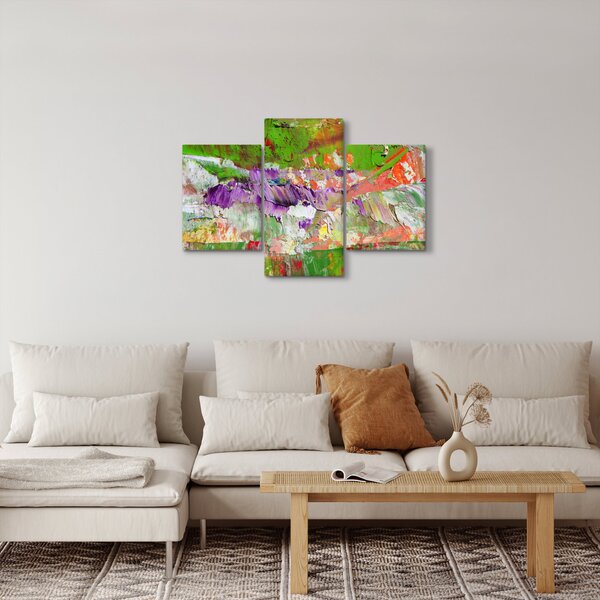 Absztrakció kép - festmény (90x60 cm)