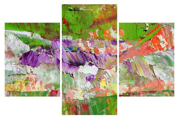Absztrakció kép - festmény (90x60 cm)