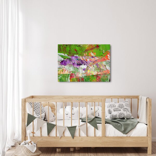 Absztrakció kép - festmény (70x50 cm)