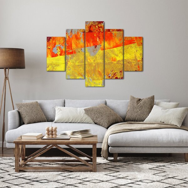 Absztrakció kép - festmény (150x105 cm)