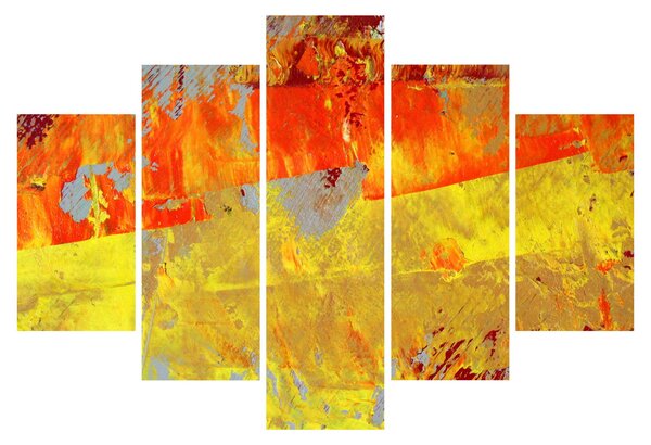 Absztrakció kép - festmény (150x105 cm)