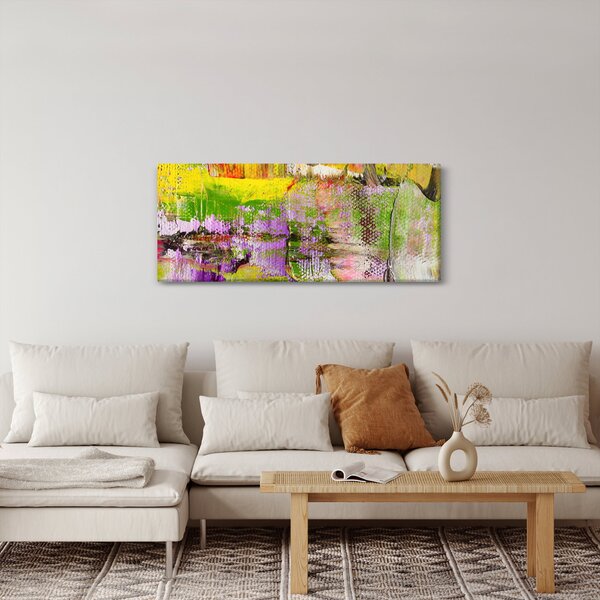 Absztrakció kép - festmény (120x50 cm)