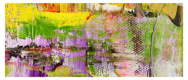 Absztrakció kép - festmény (120x50 cm)