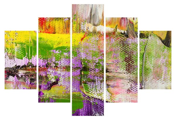 Absztrakció kép - festmény (150x105 cm)