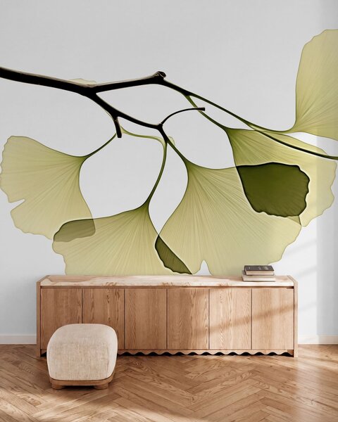 Fotótapéta Ginkgo-levélraj, Természet fotótapéta, w09968 : Uwalls.hu