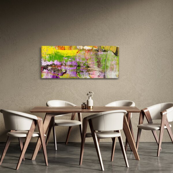 Absztrakció kép - festmény (120x50 cm)