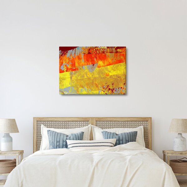 Absztrakció kép - festmény (70x50 cm)