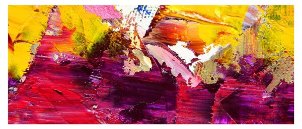 Absztrakció kép - festmény (120x50 cm)