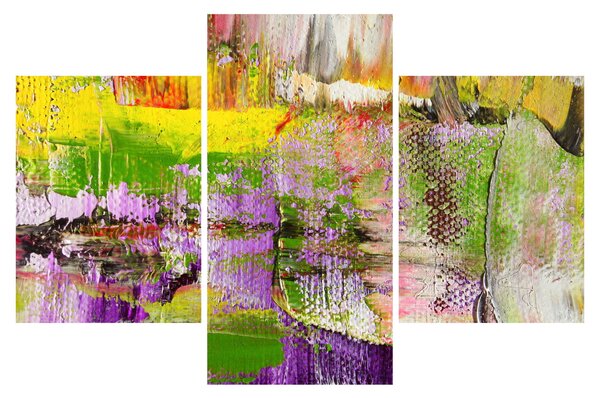 Absztrakció kép - festmény (90x60 cm)
