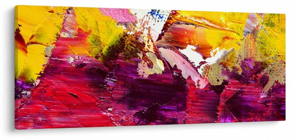 Absztrakció kép - festmény (120x50 cm)