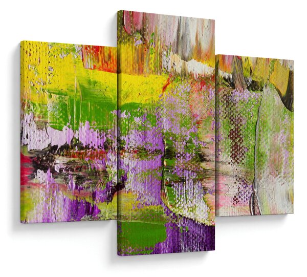 Absztrakció kép - festmény (90x60 cm)