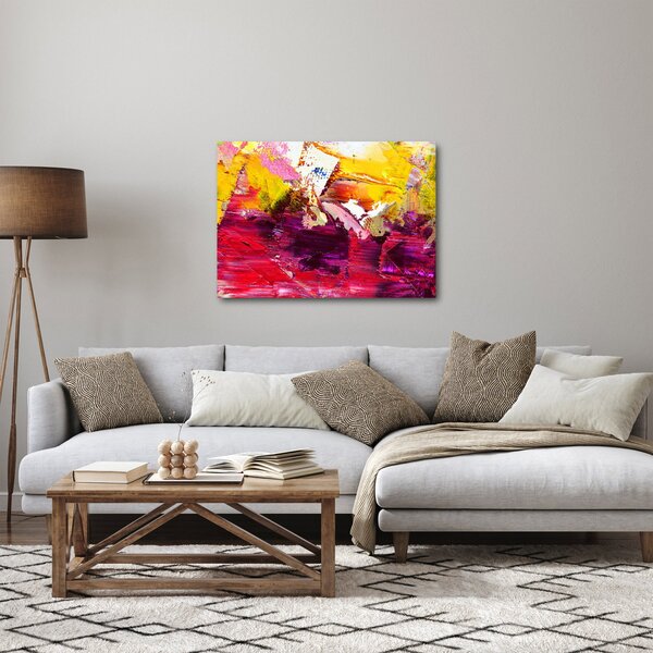 Absztrakció kép - festmény (70x50 cm)