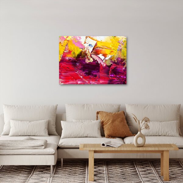 Absztrakció kép - festmény (70x50 cm)