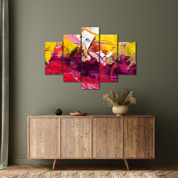 Absztrakció kép - festmény (150x105 cm)