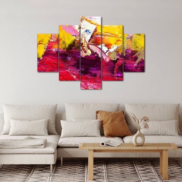 Absztrakció kép - festmény (150x105 cm)