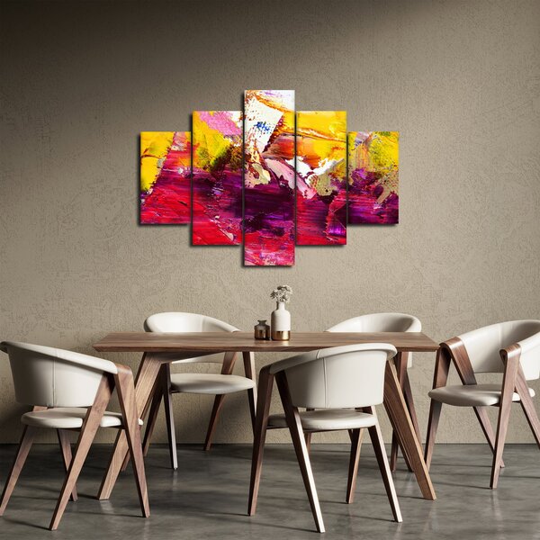 Absztrakció kép - festmény (150x105 cm)