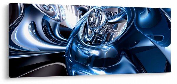 Absztrakció kép - körök (120x50 cm)