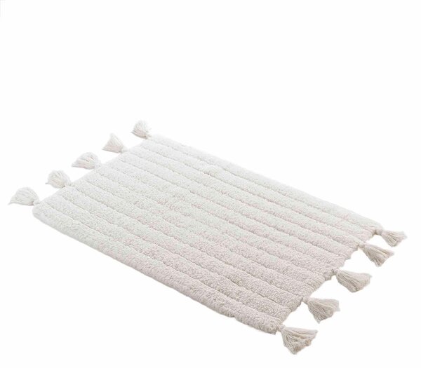 Fehér fürdőszobai kilépő 50x80 cm Minatis – douceur d'intérieur