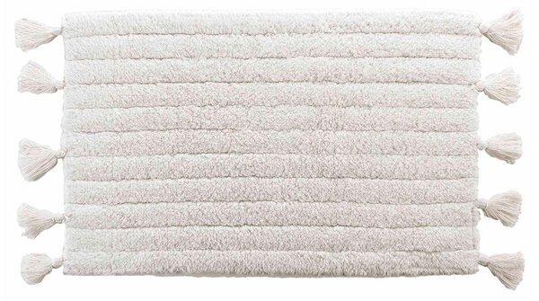 Fehér fürdőszobai kilépő 50x80 cm Minatis – douceur d'intérieur