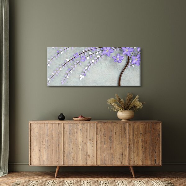 Kép - Lila eső (120x50 cm)