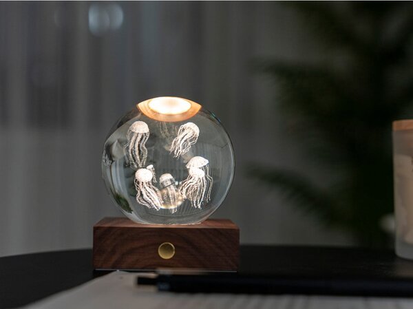 Sötétbarna USB fénydekoráció Amber – Gingko