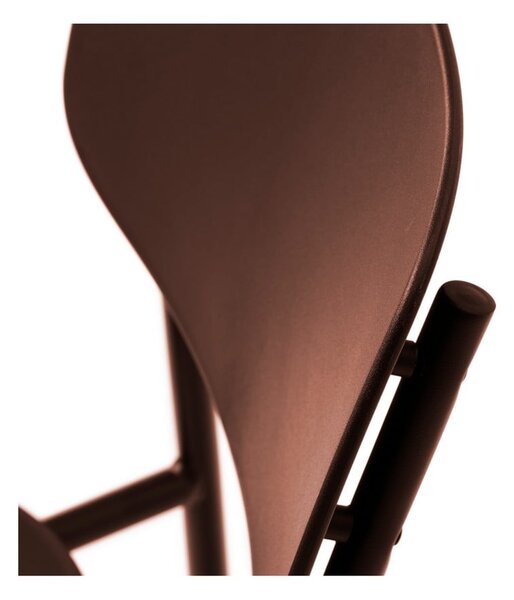 Terrakotta színű étkezőszék szett 2 db-os Kirkland – Unique Furniture