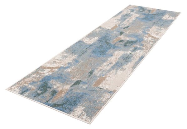 Világoskék futószőnyeg 80x300 cm Sensi Zashi – FD
