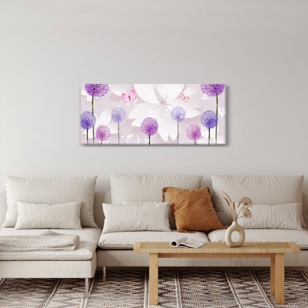Kép - A virágok folyóján (120x50 cm)