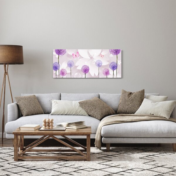 Kép - A virágok folyóján (120x50 cm)