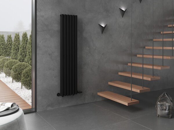 Mexen Dallas, fűtőelem 1600 x 360 mm, 1039 W, fekete, W214-1600-360-00-70