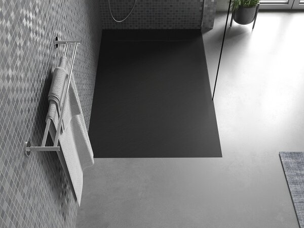 Mexen, Mexen Otto brodzik téglalap alakú SMC 140 x 70 cm, czarny - 4N707014